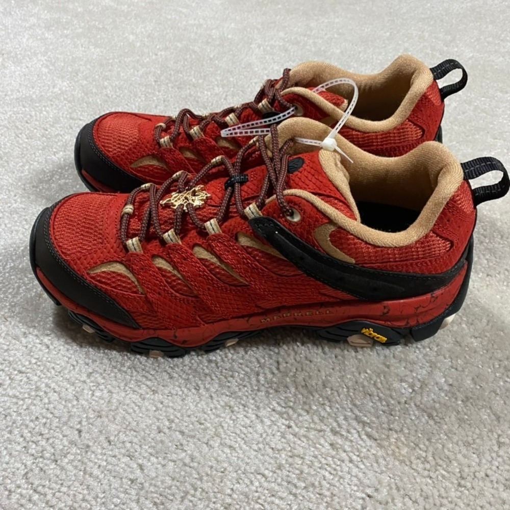 Merrell Moab 3 Shoes Mens 10 Red Hiking J5006815 Vibram House of the Dragon GOT